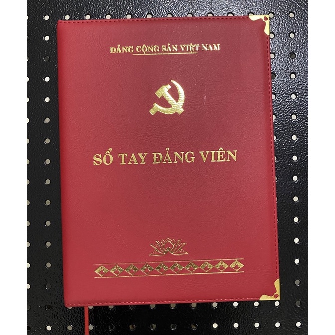 SỔ TAY ĐẢNG VIÊN (Bìa giả da mềm)