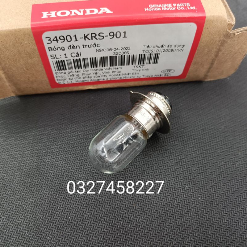 Bóng đèn pha trước xe DREAM ,WAVE ,FUTURE... zin chính hãng