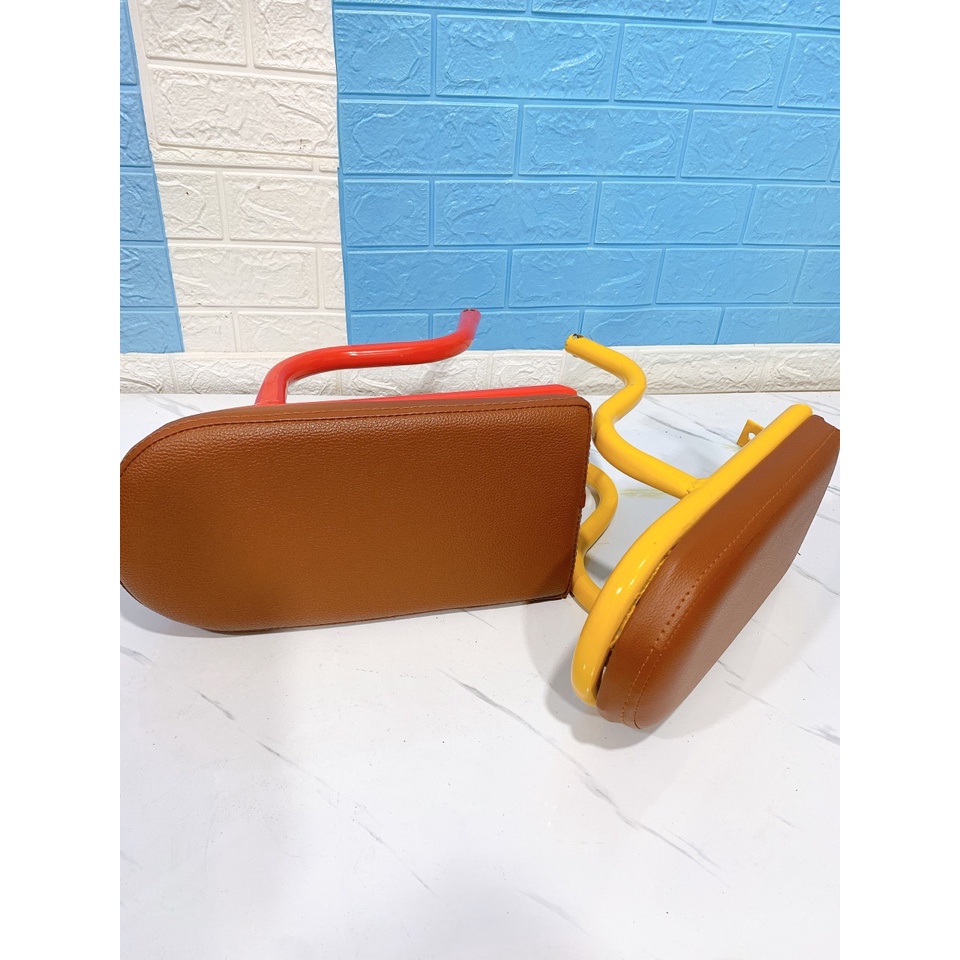 Ghế sau xe đạp điện Lihaze, ghế 3 xe điện Hotggirl, lắp zin với xe k cần khoan đục,ghế không có tựa lưng