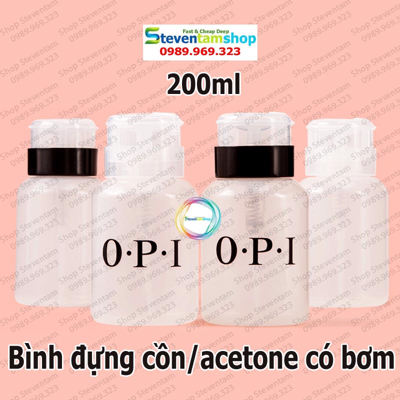 Bình đựng nước rửa hoặc cồn OPI