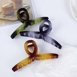 Kẹp Tóc Cá Mập Màu gradient Thời Trang Cá Tính