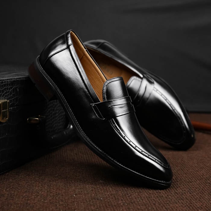 Giày nam đẹp da thật Manzano thiết kế ấn tượng M66628