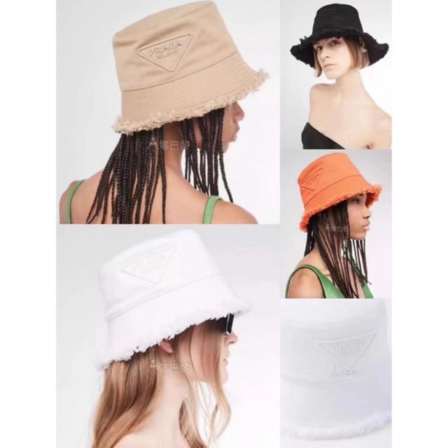 Nón bucket PRD rách hàng thời trang cao cấp ms14236