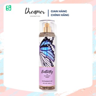 Xịt thơm cơ thể Body Mist BBW mùi Butterfly 236ml