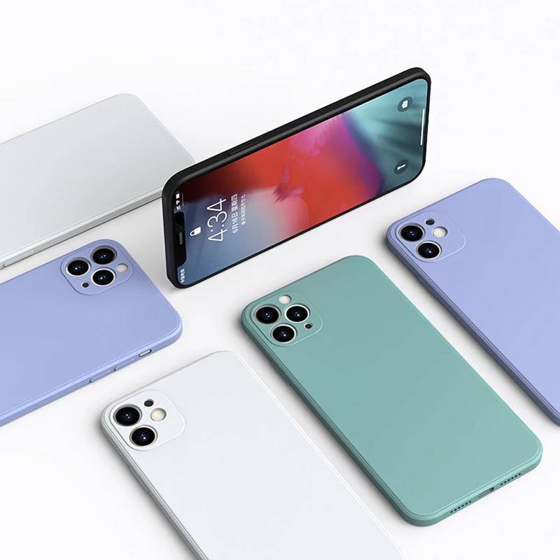 Ốp Điện Thoại Silicon Dẻo Thời Trang Cho iPhone 11 13 12 Pro Max 6 6s 7 8 Plus SE 2020 2022 X Xs XR Max