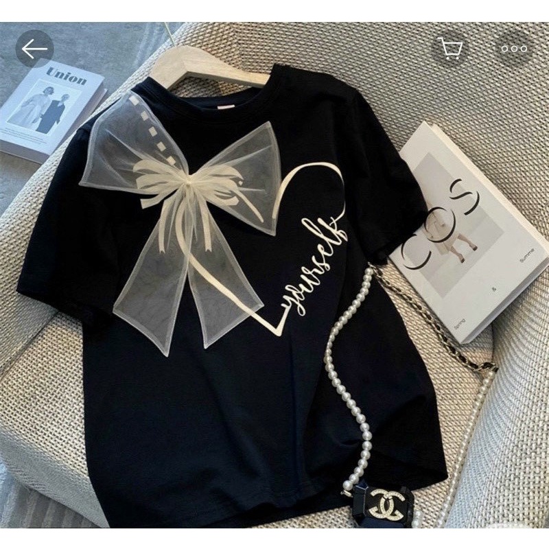 SBKN064: Sét Bộ Áo Nơ Quần Caro Phối Ren, Sét Bộ Đi Chơi Bigsize Quỳnh Anh Từ 50kg Đến 100kg (M/L/XL/XXL)