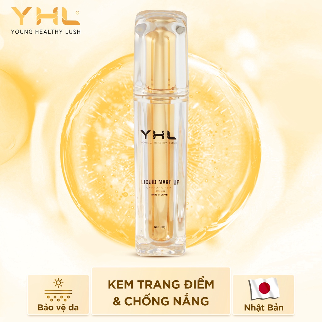 Kem Chống Nắng YHL Kiềm Dầu Nâng Tone Và Che Khuyết Điểm,Chuyên Cho Da Dầu Chống Tia UV SPF39/PA++ 50g