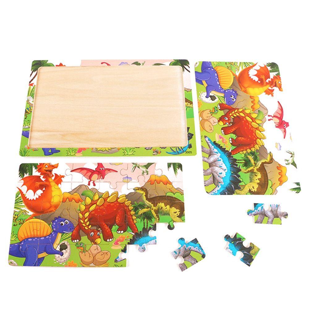 Bộ Đồ Chơi Xếp Hình Bằng Gỗ Giáo Dục Sớm Cho Bé DIY