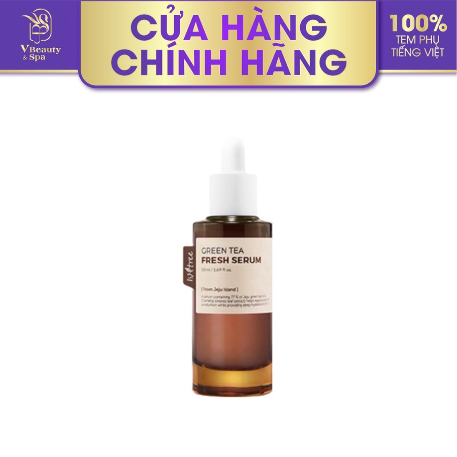 Tinh chất chiết xuất trà xanh ISNTREE Green Tea Fresh Serum 50ml May & May