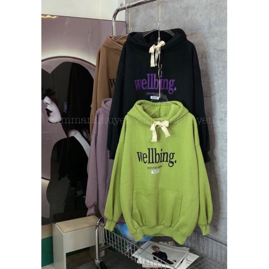 Áo nỉ hoodie H59-Wellbing