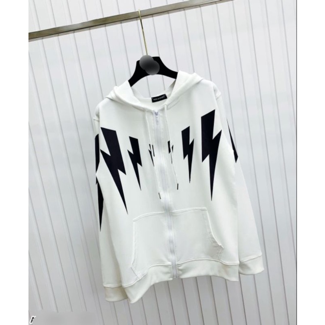 Áo Khoá tia sét mũ 2 lớp