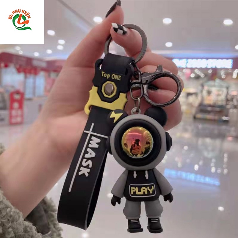 Móc khóa phi hành gia giá rẻ và dễ thương Móc khóa HOT TREND Móc khóa xe máy móc khóa balo móc khóa