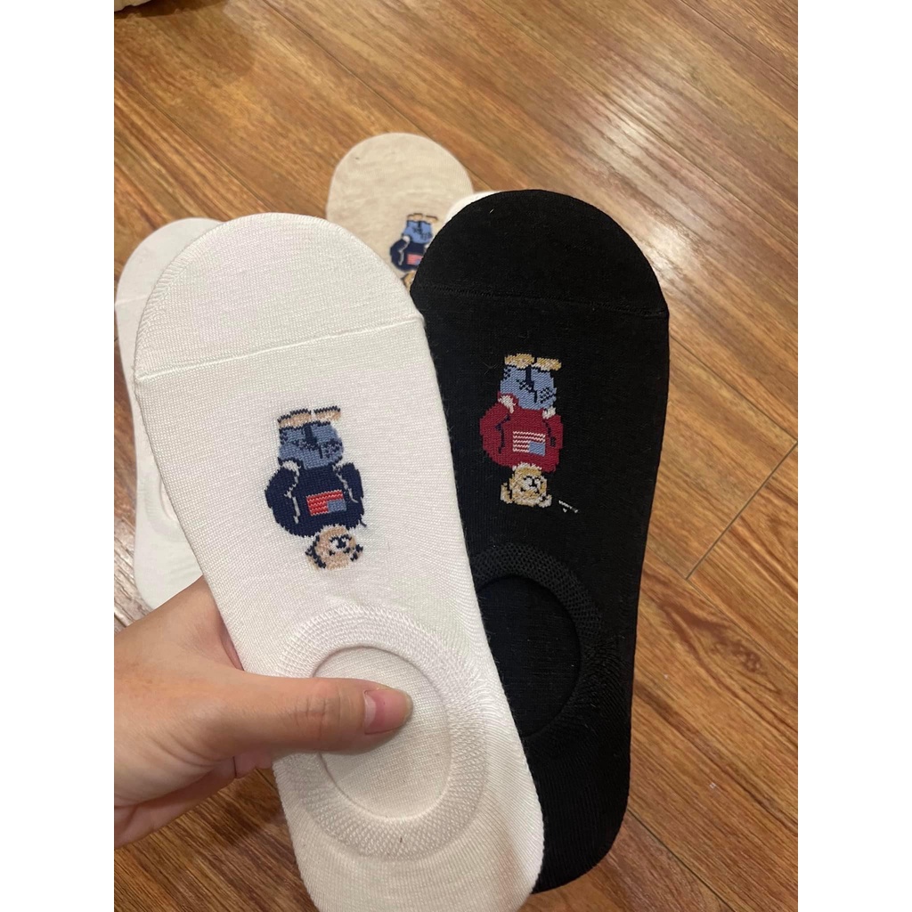 Combo 5 đôi tất hài họa tiết hoạt hình ngộ nghĩnh