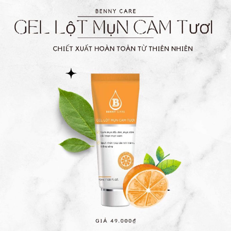 Gel Lột Mụn Cam Tươi MD Beauty Benny Care