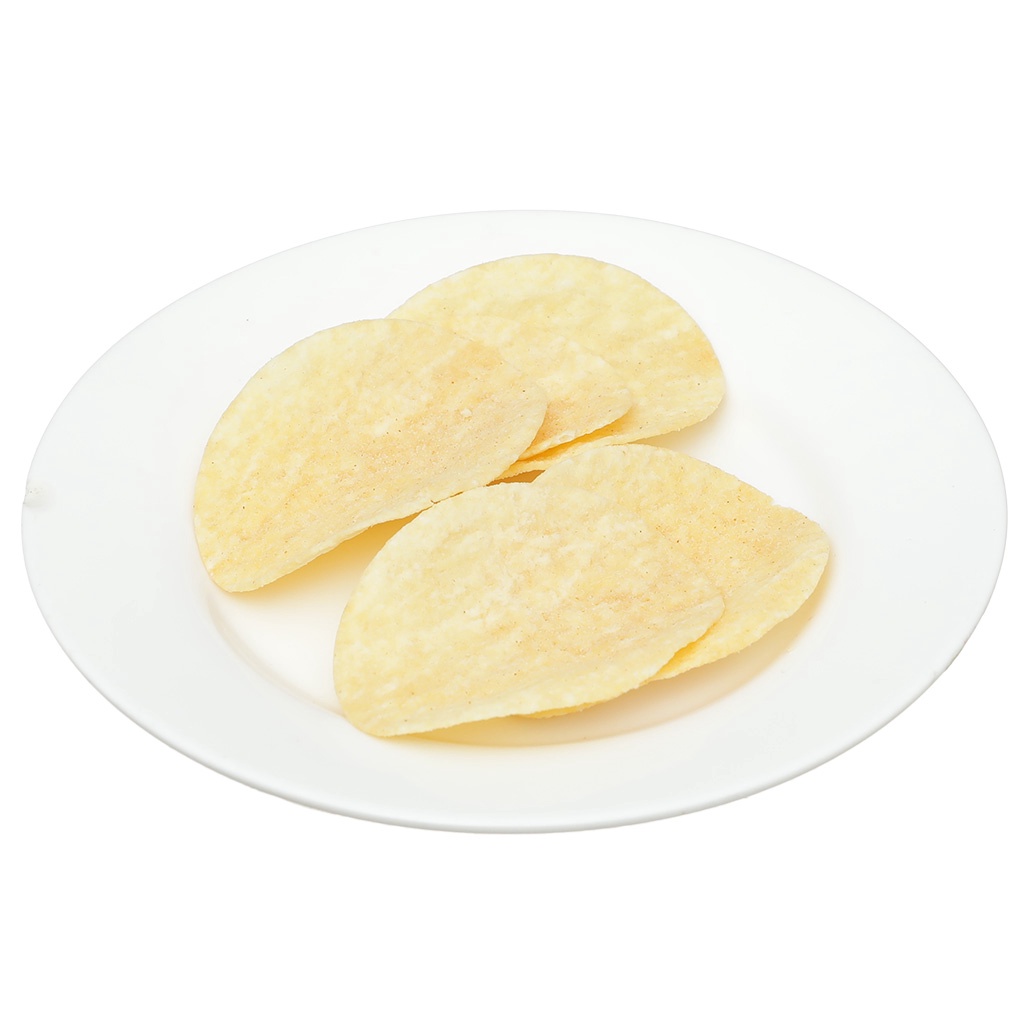 Snack khoai tây vị kem chua hành - Vị Tự Nhiên Lay's Stax lon 105g