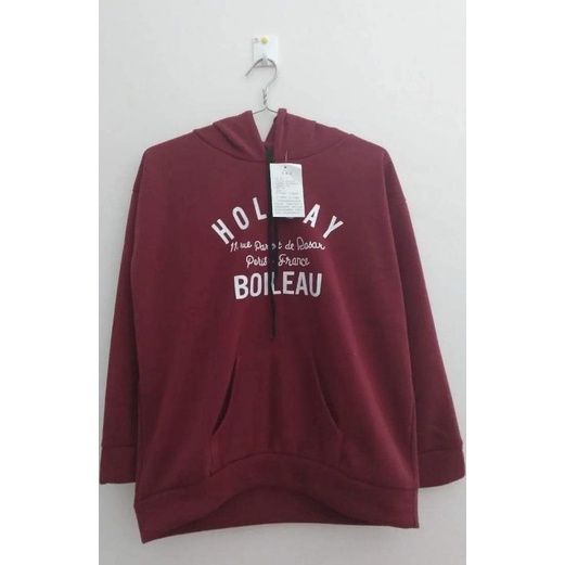 Áo hoodie freesize <50kg, chất liệu nỉ bông