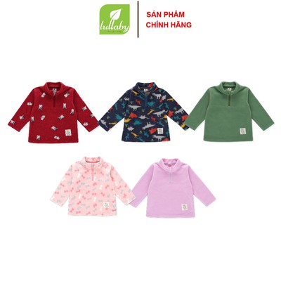 LULLABY - NH552M - Áo dài tay chui đầu bổ nẹp có khoá cổ