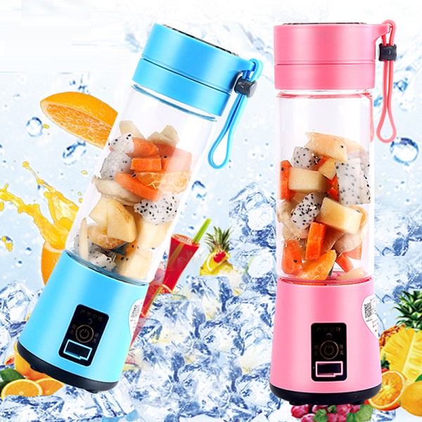 Máy Xay Sinh Tố Mini - Máy Xay Cầm Tay Kèm Dây Sạc Tiện Lợi