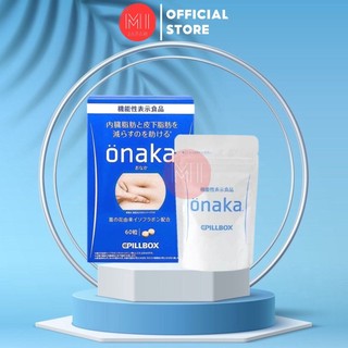 Viên uống giảm mỡ bụng, giảm cân Onaka Nhật Bản - Gói 60 viên