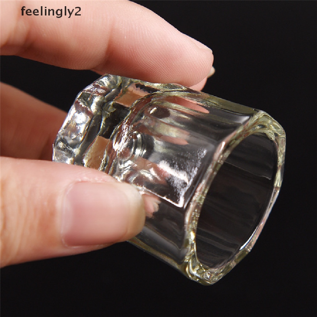 1 Cốc Thủy Tinh Đựng Dung Dịch Làm Móng Nghệ Thuật