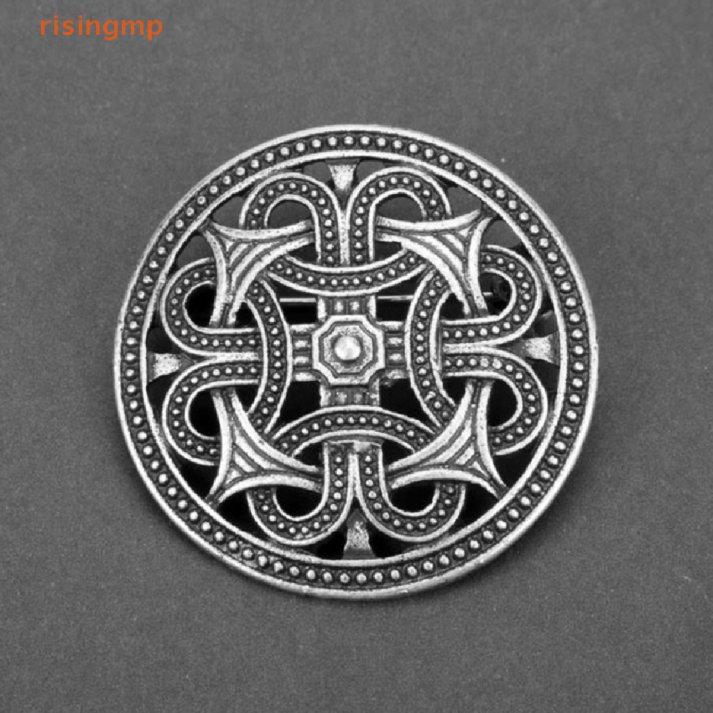 [risingmp] 1 Huy Hiệu Cài Áo Choàng Hình Tấm Khiên Phong Thủy Viking