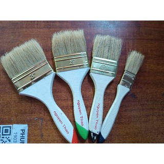 Chổi sơn cán gỗ đẹp Nguyên Thảo