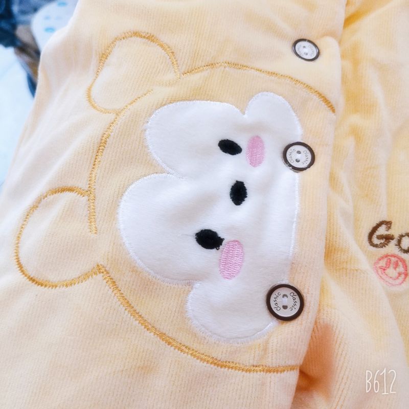 Áo gile bông cho bé hàng QC cao cấp siêu dễ thương 9-15kg
