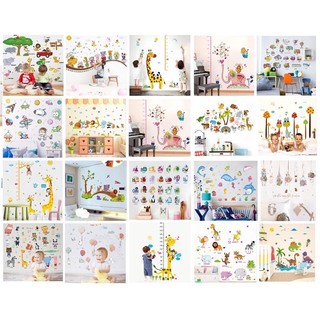 DeCal Dán Tường Đo Chiều Cao Cho Bé - Thước Đo Chiều Cao