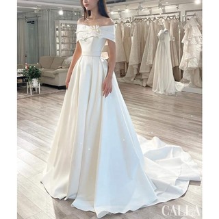 [DRESS]  Váy cưới Calla kiểu dáng tiểu thư, sang chảnh cao cấp