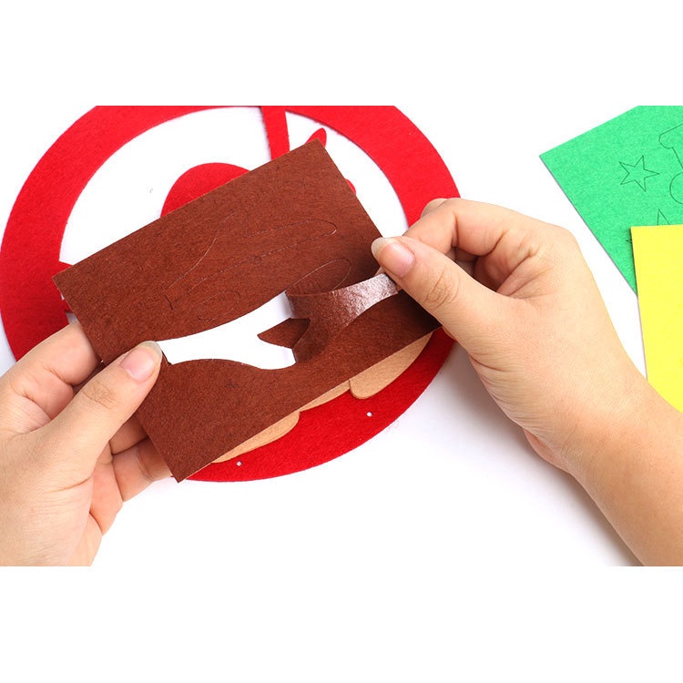 Phụ Kiện Trang Trí Giáng Sinh Hình Vòng Nguyệt Quế