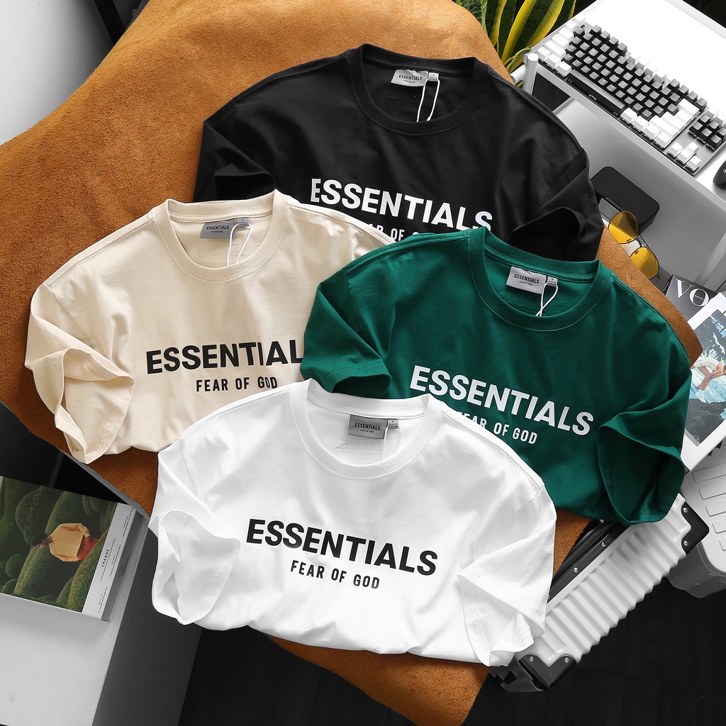 Áo thun thời trang tay lỡ unisex, chất cotton 2 chiều dày dặn, form oversize ES3