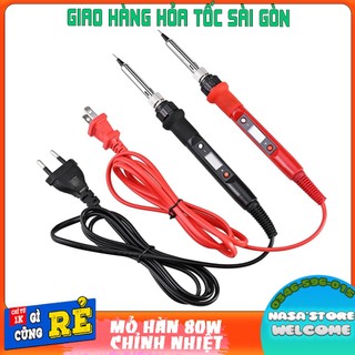 Mỏ hàn điều chỉnh nhiệt độ 80w có LCD hiển thị nhiệt cao cấp KS908