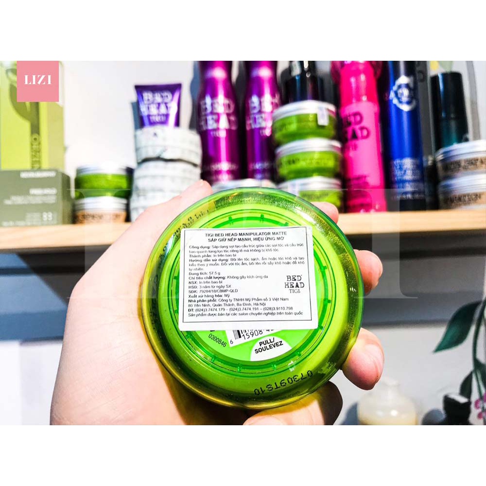 Sáp cứng Tigi bedhead Manipulator Matte 58g