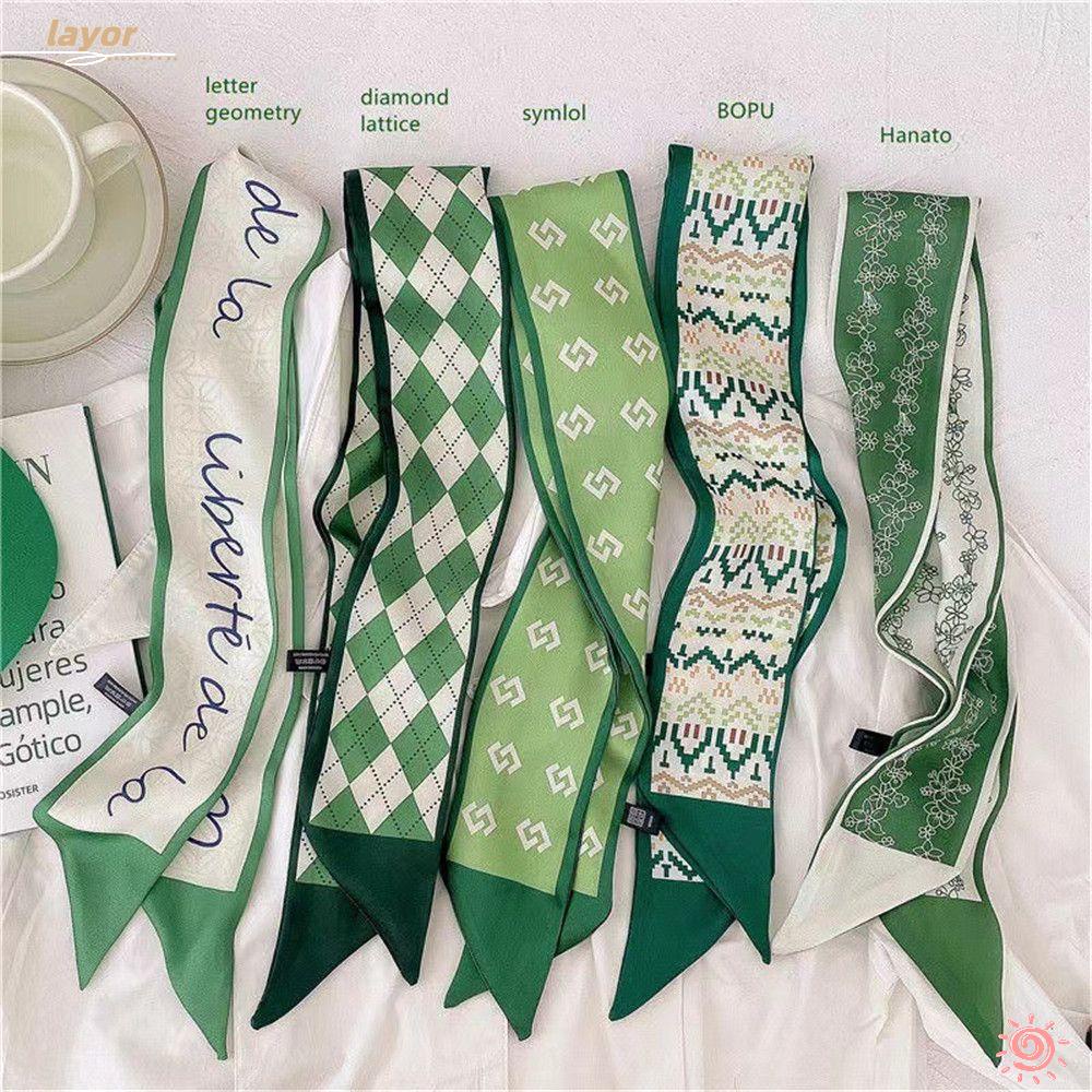 Giá Đỡ Cột Tóc Đuôi Ngựa Đa Năng Bằng Lụa Cho Nữ