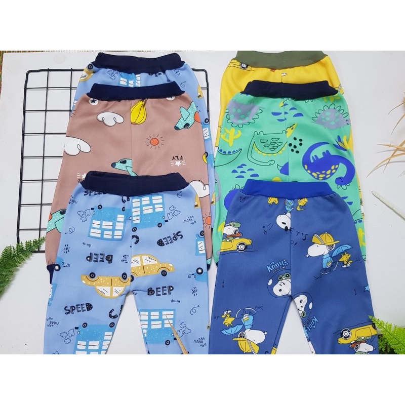 Quàn dài nỉ lông dày dặn ấm áp cho bé trai và bé gái