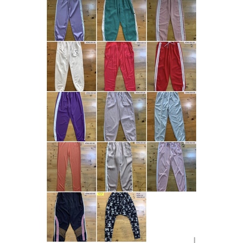 Quần Jogger bo gấu phong cách trẻ trung, năng động dễ phối đồ hàng 2hand TIEM2021