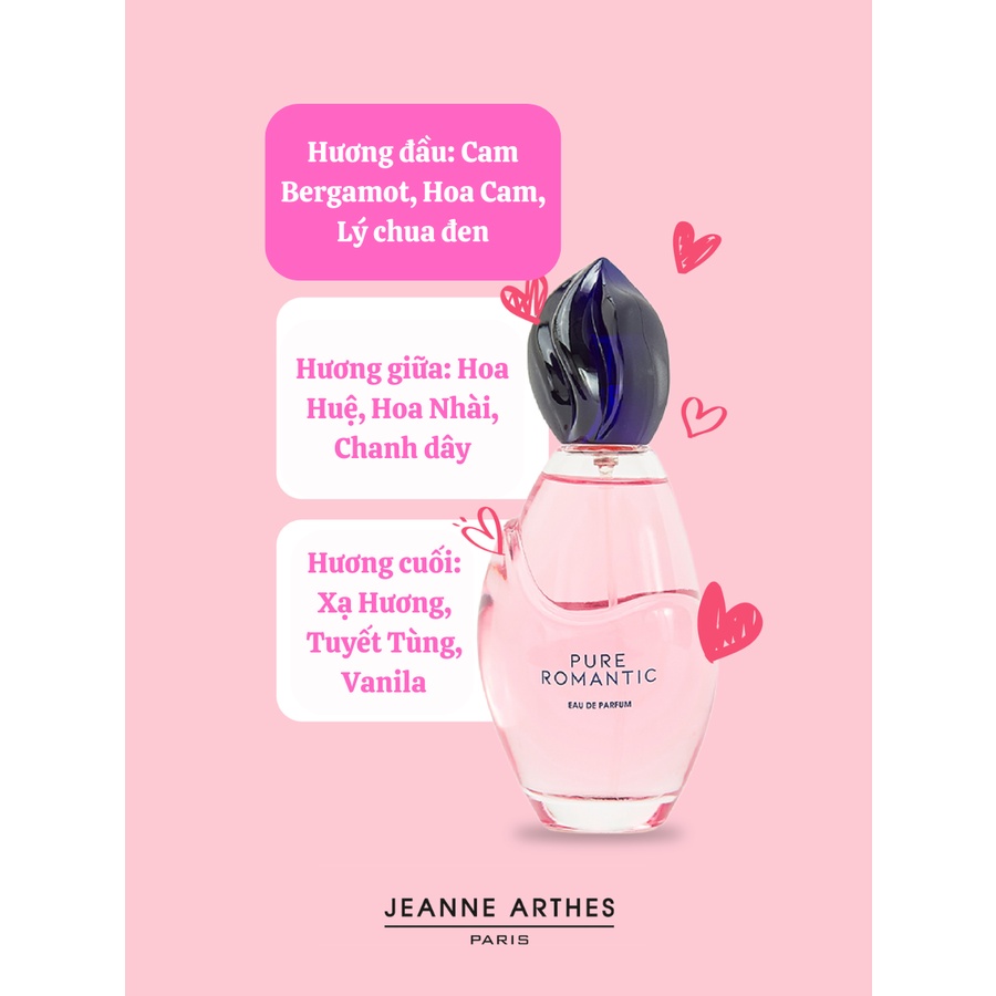 Nước hoa Pháp Jeanne Arthes Paris - Pure Romantic 100ml