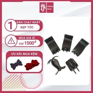 Kẹp Tóc Càng Cua Đen Nhám Chắc Chắn Cột Tóc Gọn Gàng Loại 5 Răng, 3 Răng/Kẹp Tóc Hàn Quốc Giá Rẻ Nhất