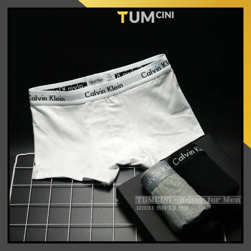 Quần sịp nam đùi boxer chất vải cotton cao cấp sang trọng siêu hot của giới trẻ Tumcini CK1