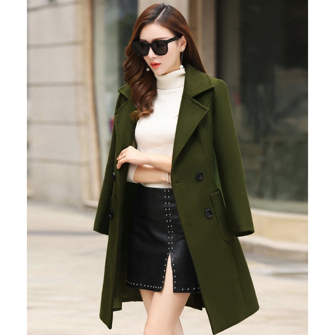 Vải dạ, vải lông, vải nhung len, vải áo khoác Nhật mềm mại - HÌNH THẬT