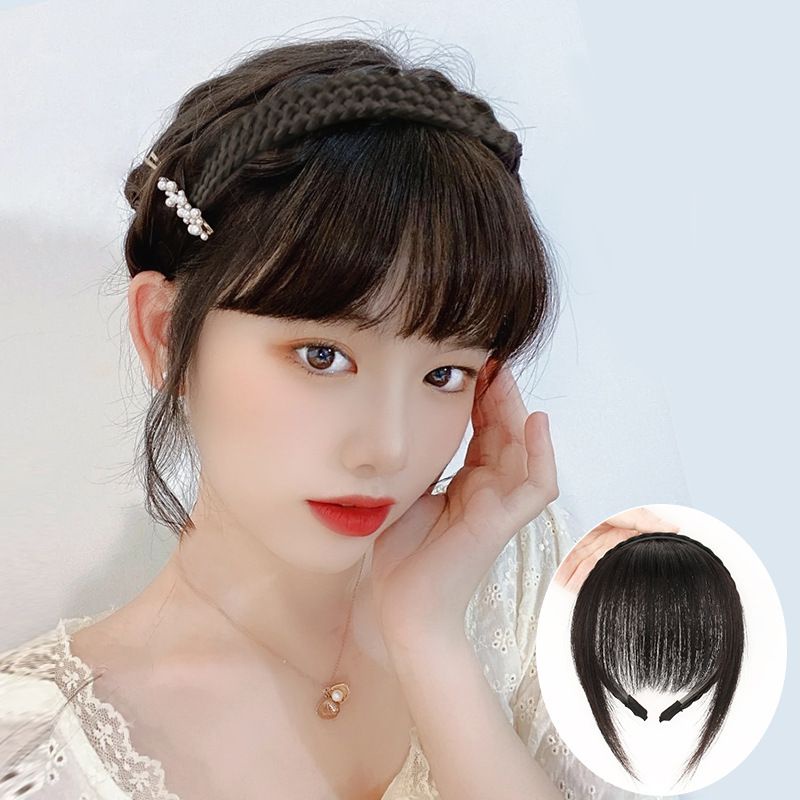 Tóc giả che hói phủ bạc giá tốt độ dài 35cm,25cm,20 cm