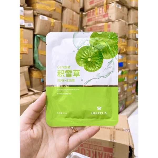 MẶT NẠ TINH CHẤT RAU MÁ DÀNH CHO DA DẦU MỤN