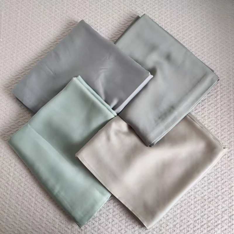 Vỏ gối lụa tencel trơn 60s LAMIDO trơn nhiều màu kích thước 50*70cm