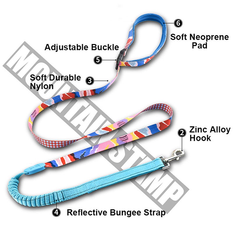 HamshMoc Dây Dắt Thú Cưng Đi Dạo Có Thể Điều Chỉnh Được Kèm Tay Cầm Và Khóa Cài Nặng 1