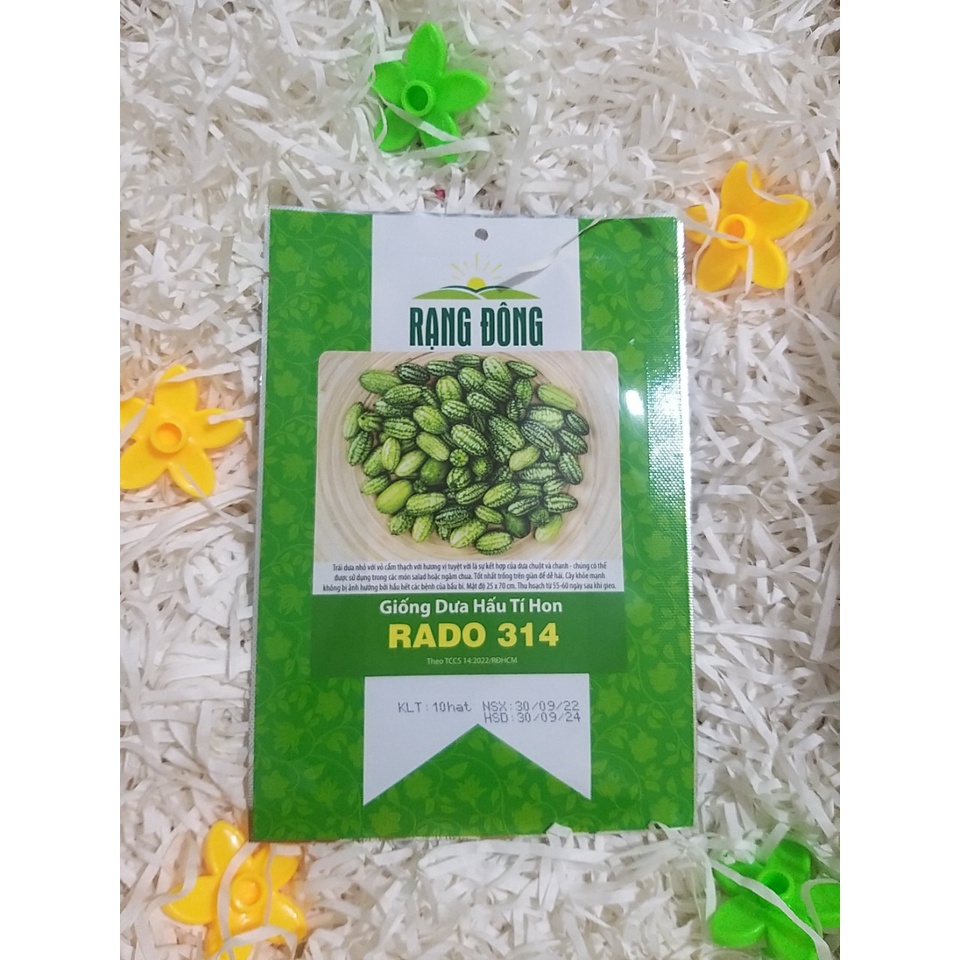 Hạt Giống Dưa Hấu Tí Hon RD 314 (Gói 10 Hạt)