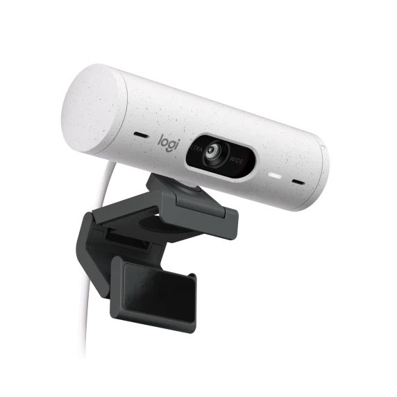 Webcam Logitech Full HD Brio 500 - Chỉnh ánh sáng, lấy khung hình,Show mode, Mic kép giảm ồn