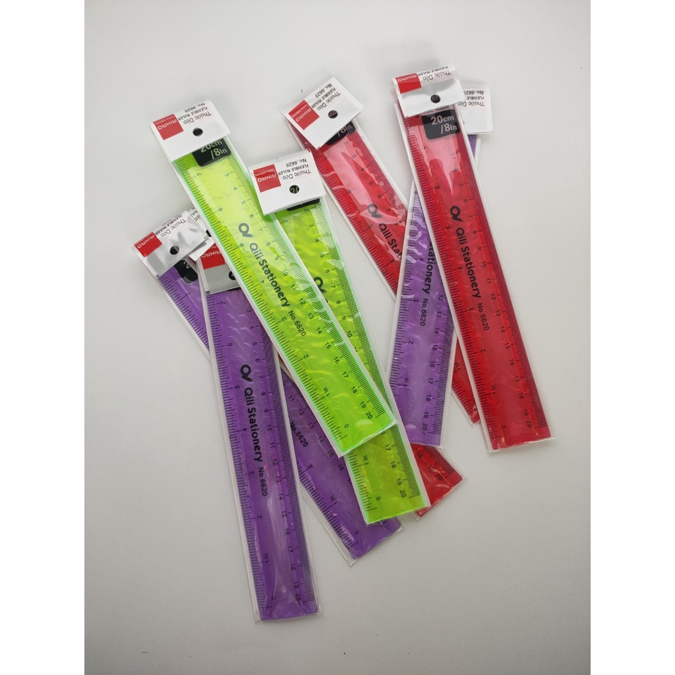 Thước Kẻ Dẻo Flecible Ruler 20cm