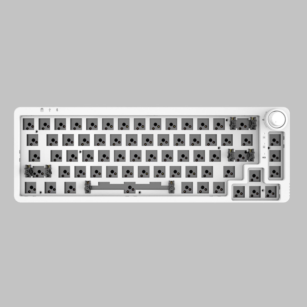 Kit Phím Cơ Gamakay TM680 / KF068 - LED RGB - 3 MODES - HOTSWAP