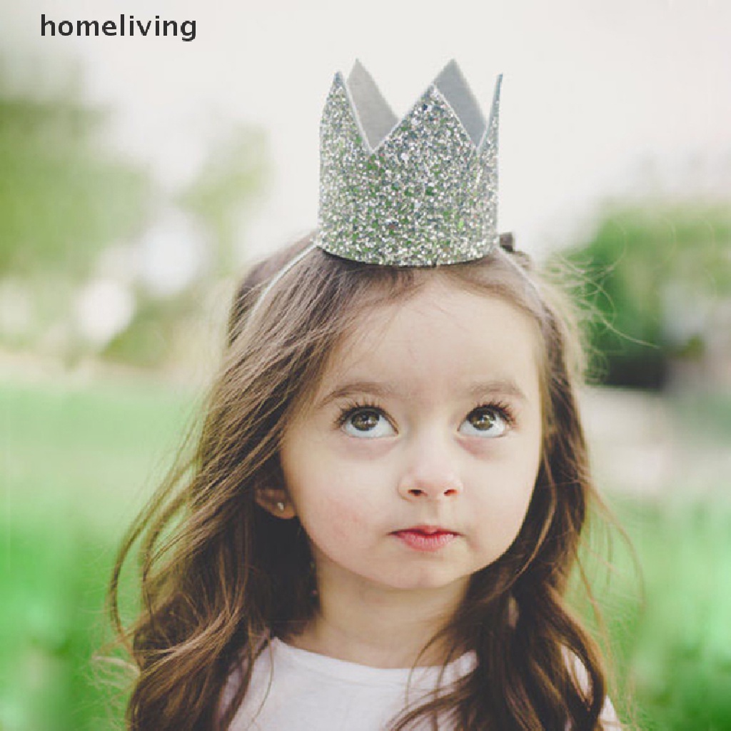Mũ Sinh Nhật Đính Vương Miện Kim Tuyến Lấp Lánh Cho Người Lớn Và Trẻ Em