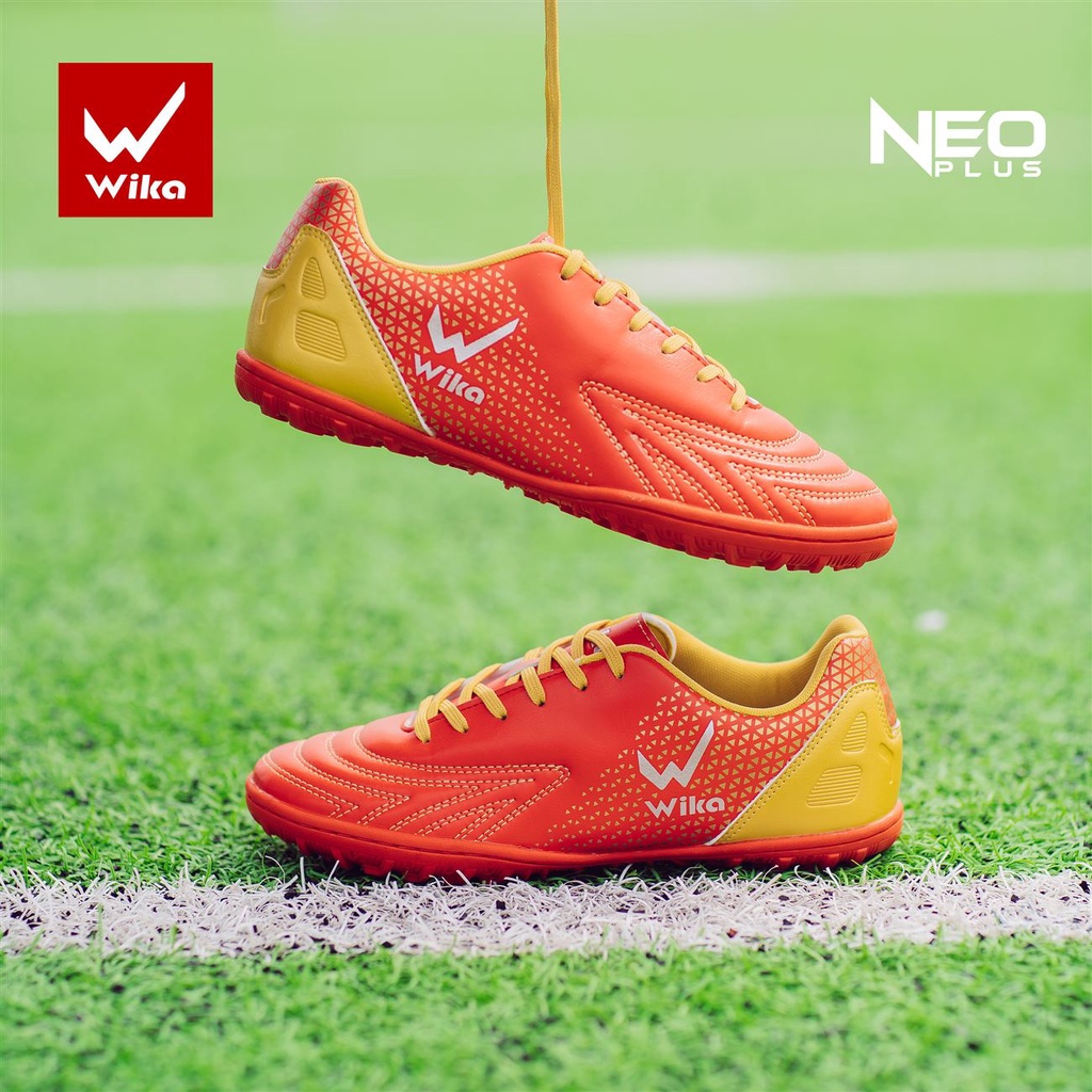 Giày Đá Bóng Wika Tekela Chính Hãng Chất Da Cao Cấp Phủ Nano, Khâu Full Đế Cùng Đệm Lót Chịu Lực Tốt